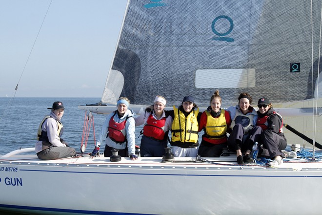 Top Gun – young, enthusiastic and very consistent throughout the 2012 AWKR. - Australian Women’s Keelboat Regatta ©  Alex McKinnon Photography http://www.alexmckinnonphotography.com